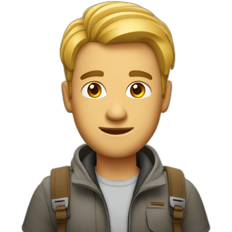 Travel guy emoji