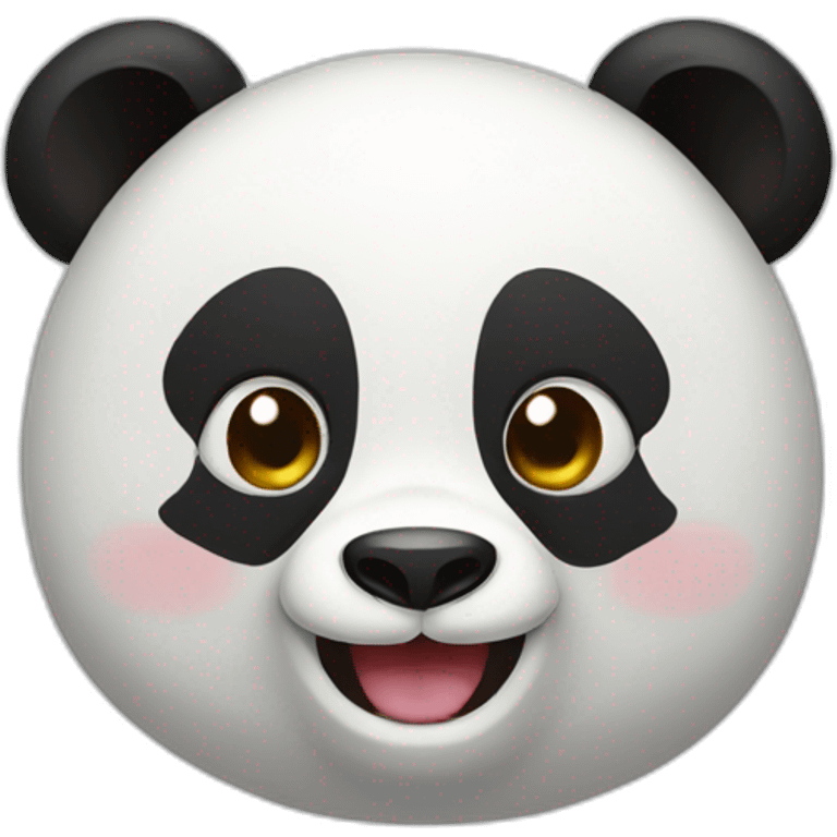 Happy panda emoji