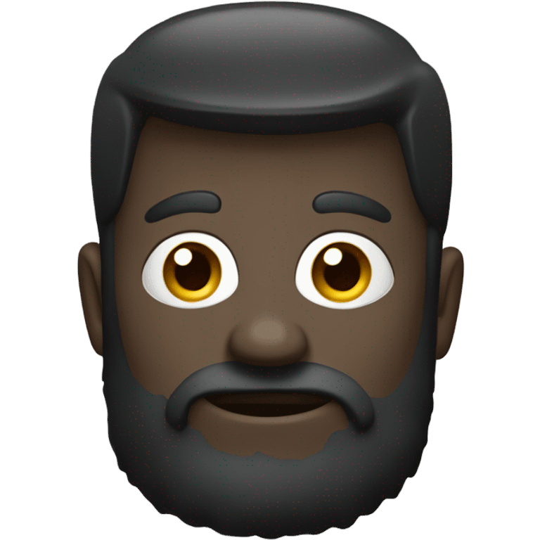 tête de bélier en noire et blanc emoji