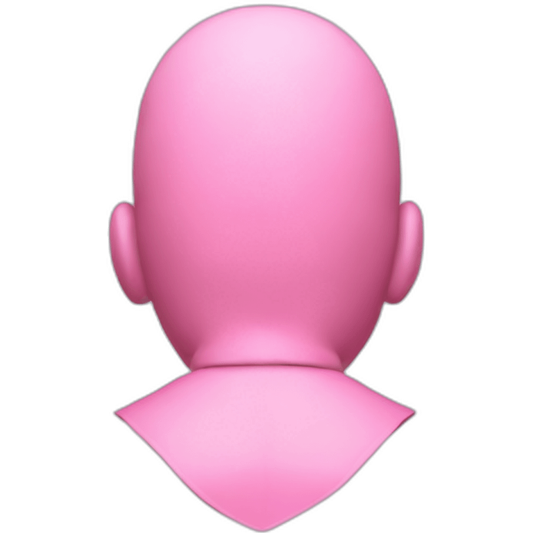 buu pointed back view emoji