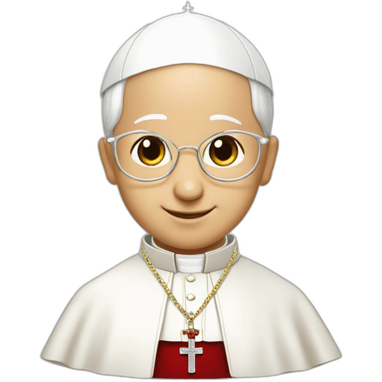 Pope Francis kawaii emoji