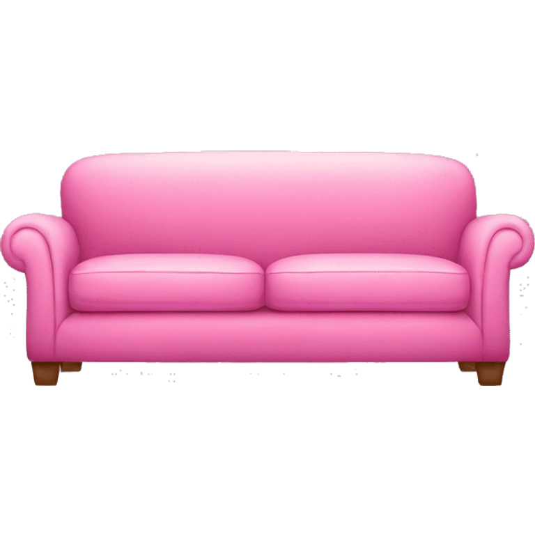 Pink sofa emoji