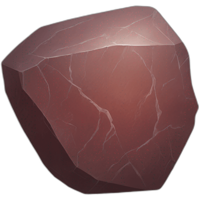 red stone emoji