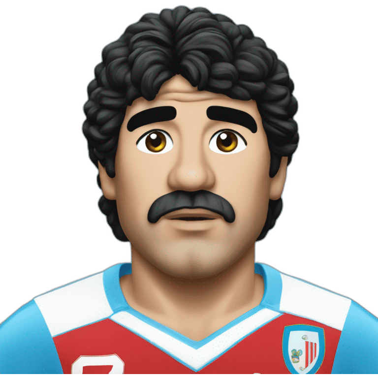 Maradona Napoli emoji