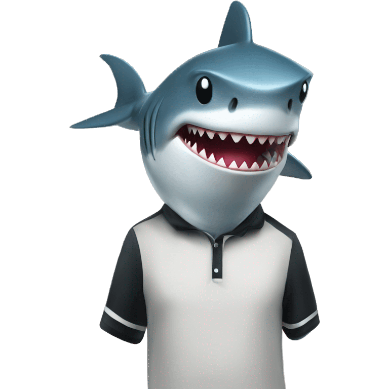 shark as a dj emoji