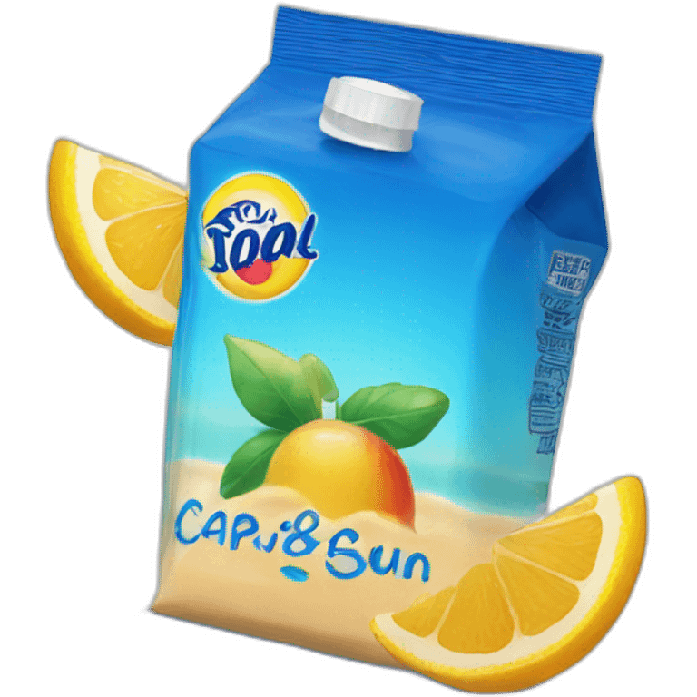 Capri sun emoji