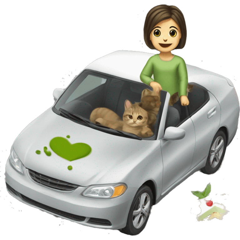 Matcha , cofe, gta , mom , children , cake , cucis, grey cat , love , car emoji