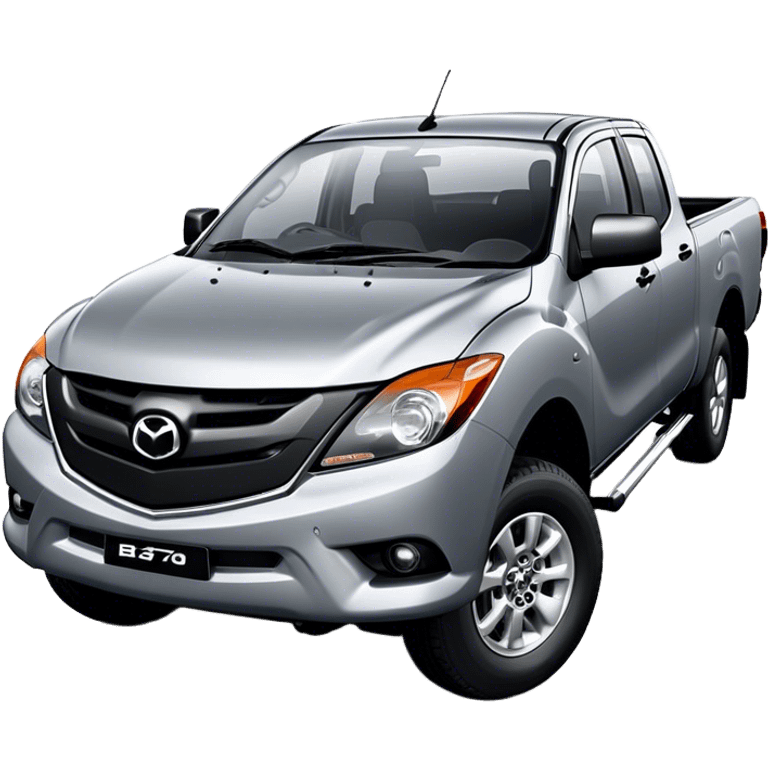 Mazda BT-50 - Mazda (Model Year: 2025) (Iconic colour: Dark Silver) new facelift emoji