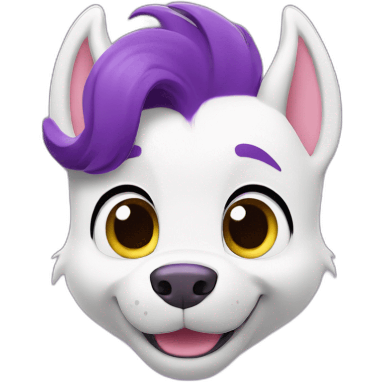 paw patrol Pegasus purple emoji