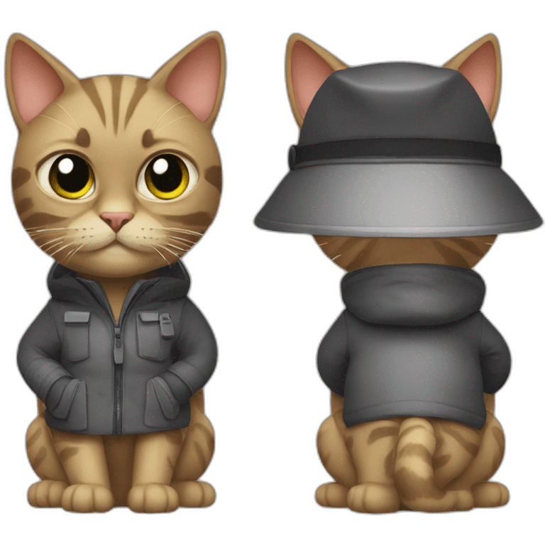 spy cat emoji