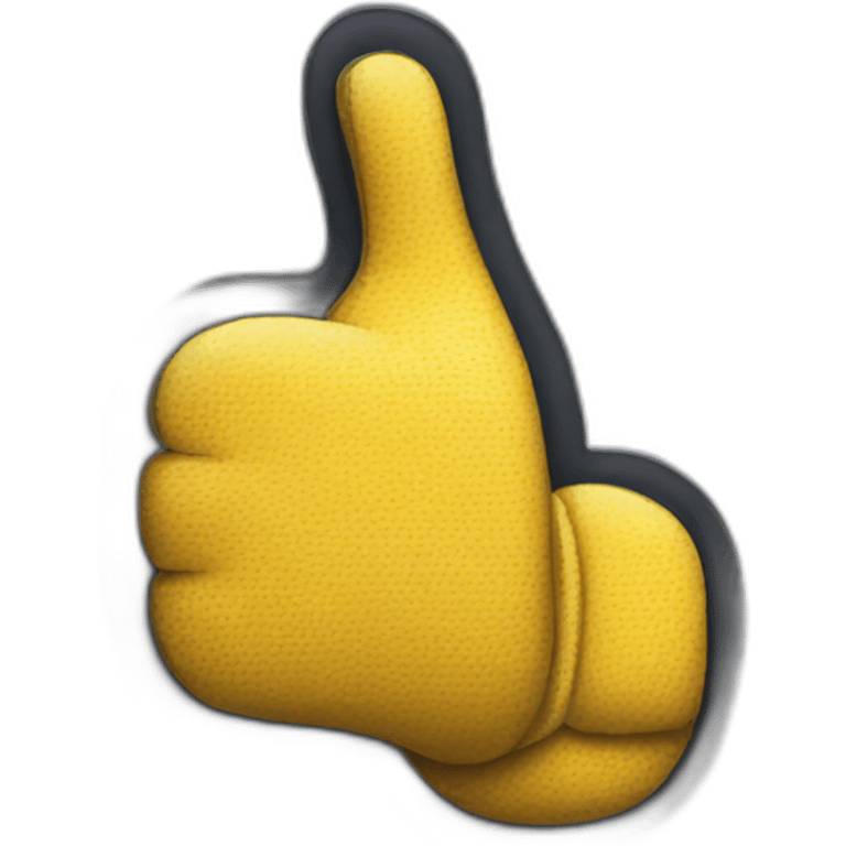 disney glove thumb up emoji