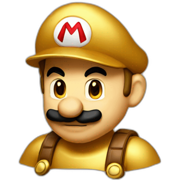 golden mario emoji