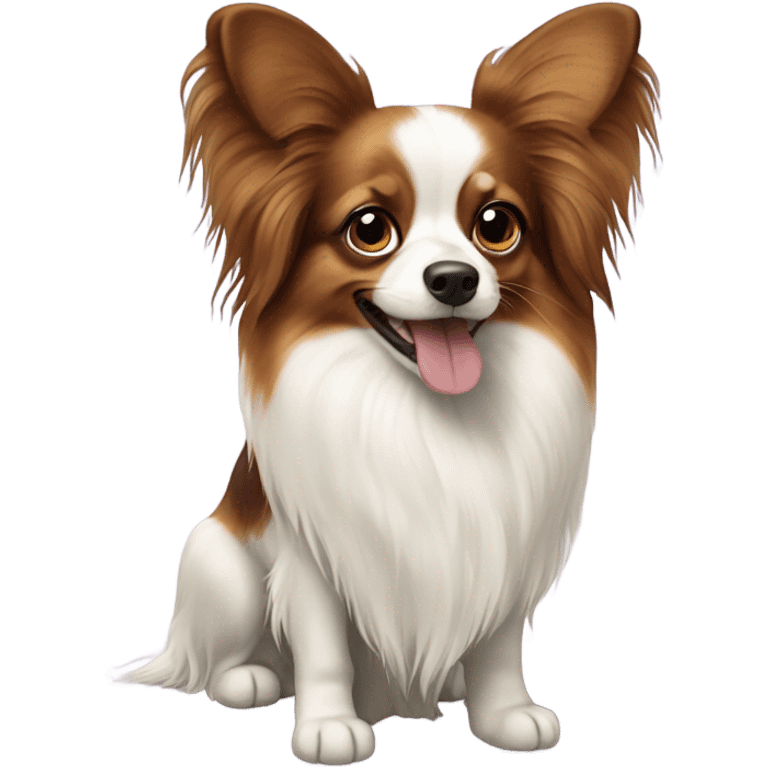 Papillon dog  emoji