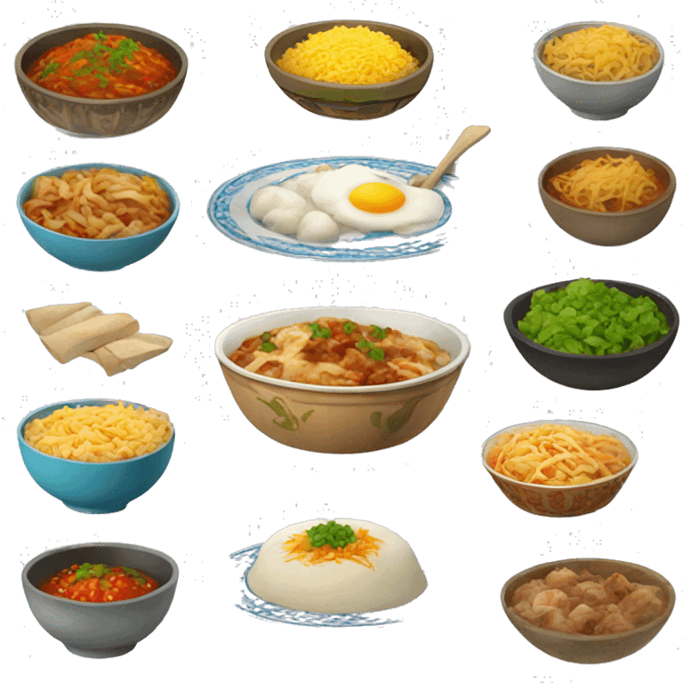 Kazakh national dish emoji