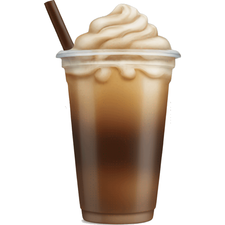 Iced coffee emoji