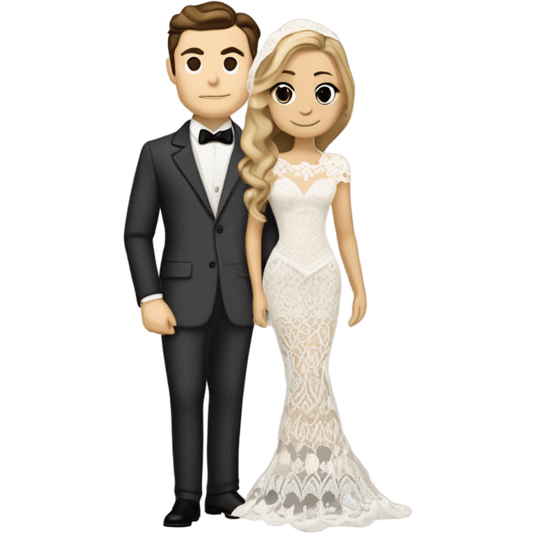 Serena van der Woodsen Marry with chuck bass emoji