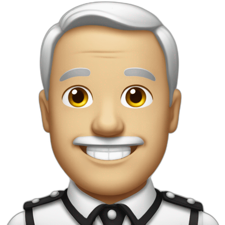 Adolf Gitler Smiling emoji