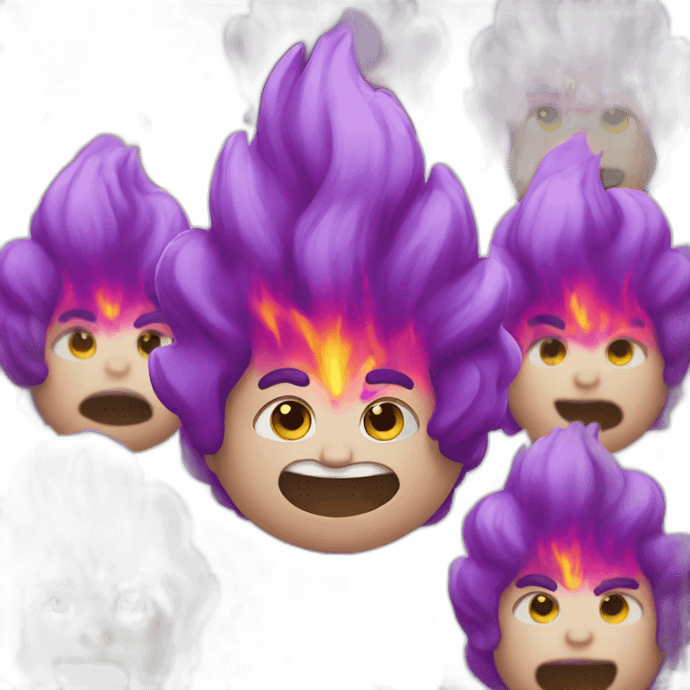 purple fire emoji