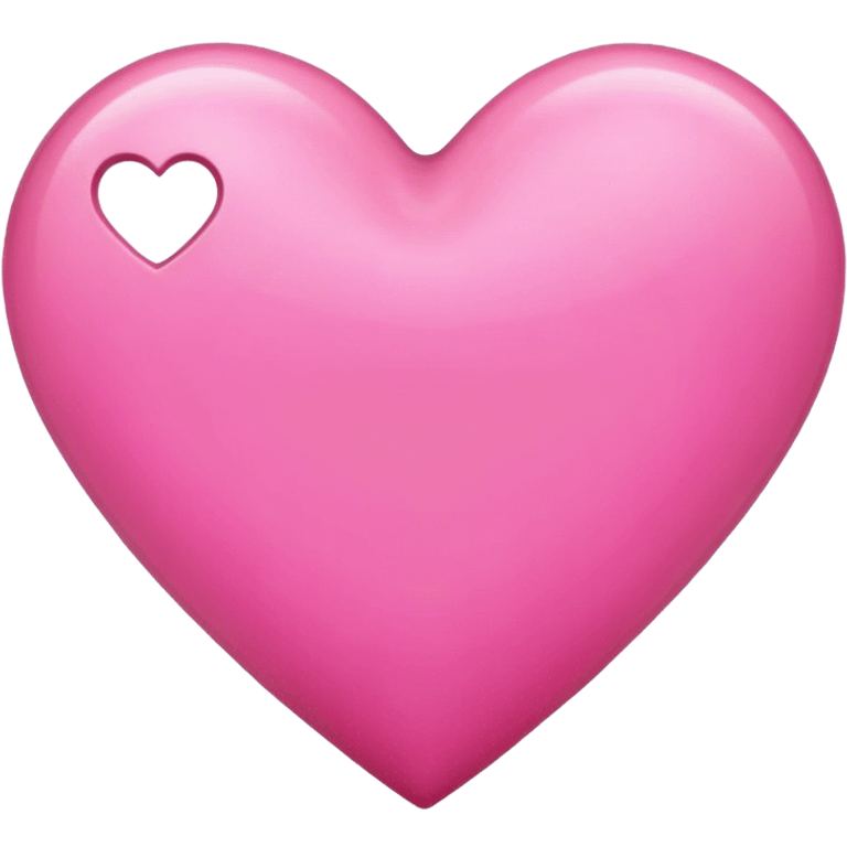 Pink heart emoji