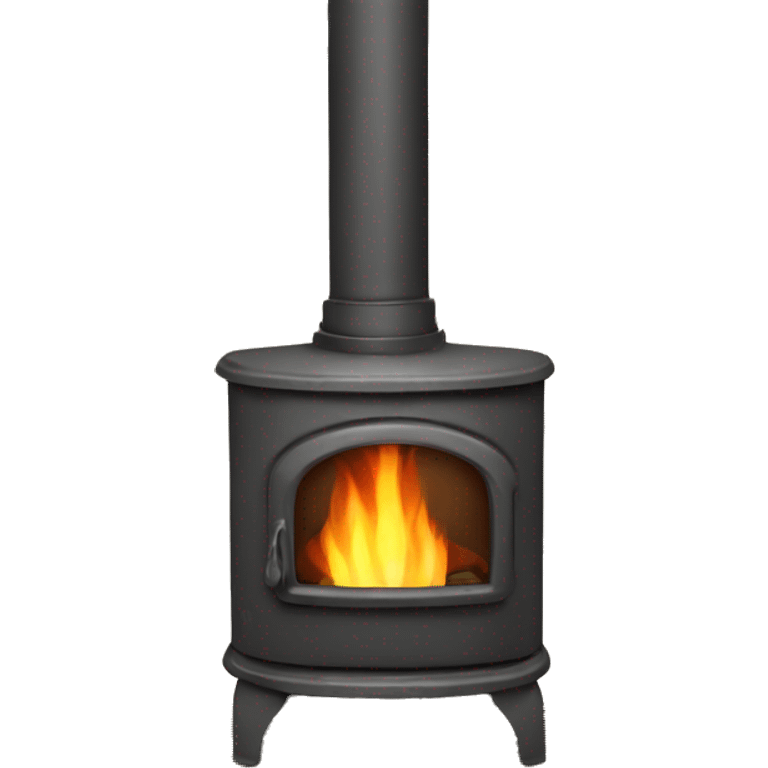 Wood stove emoji