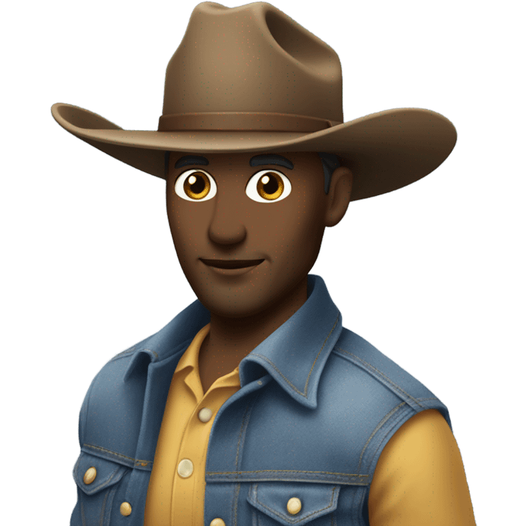 Car cowboy ￼ emoji