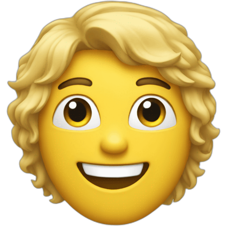 AUDIOVISUAL HAPPY PERSON emoji