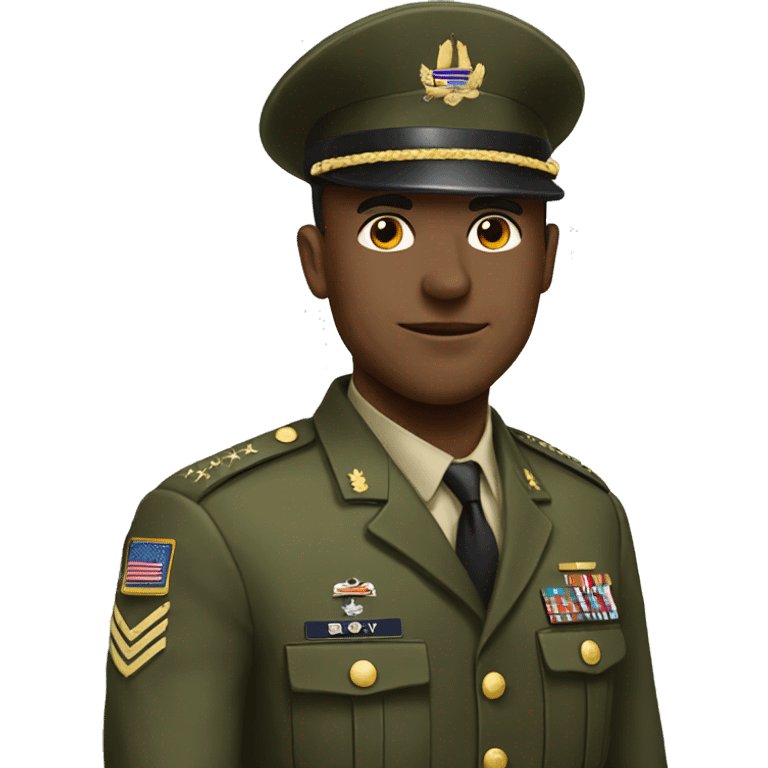 a military man emoji