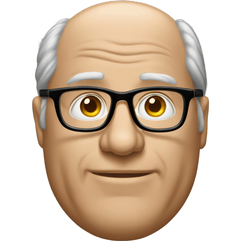 Larry Fink wearing glasses emoji