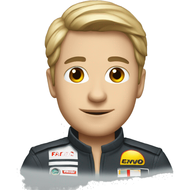 Formula 1 pilot emoji