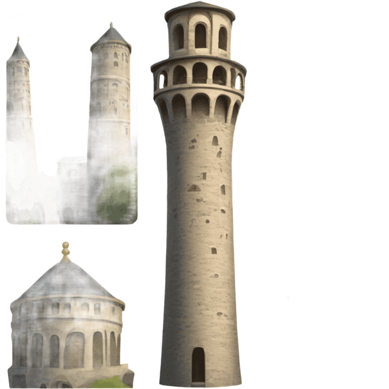 Galata Tower in İstanbul emoji