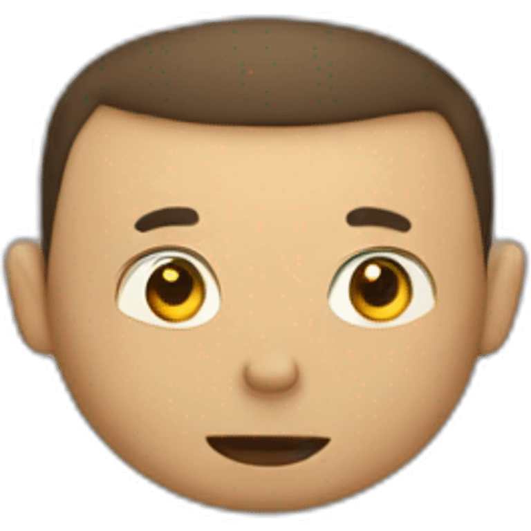 Homme très gros dans une petite voiture emoji