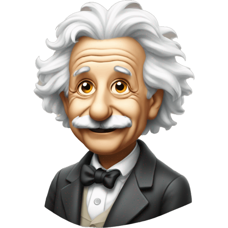 albert einstein vawes hand smiling emoji