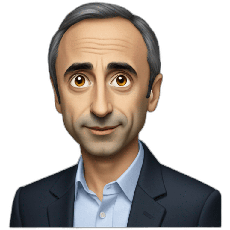 Réaliste Éric Zemmour emoji