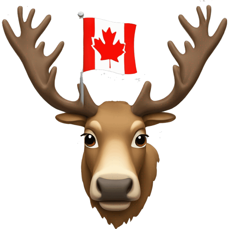 Mooose with a Canadian flag emoji