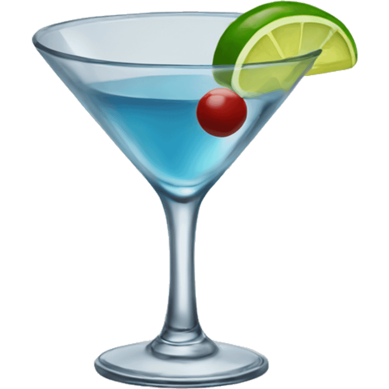 A martini glass emoji