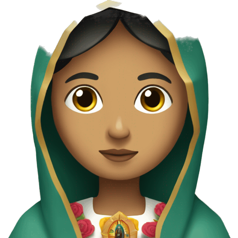 Our lady of Guadalupe  emoji