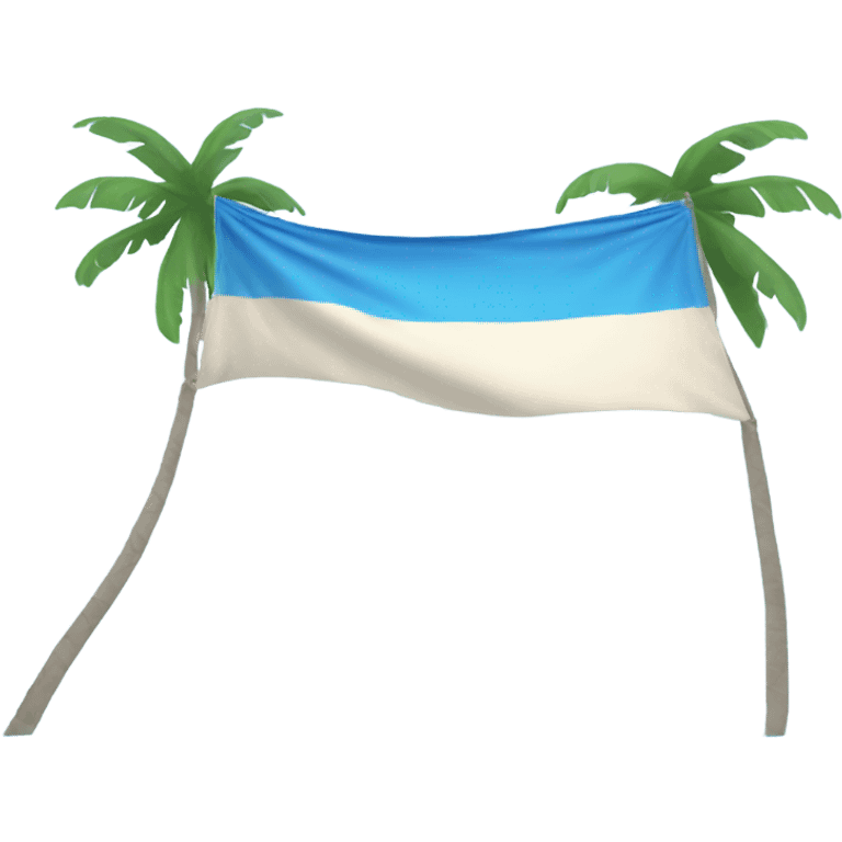 BLUE BANNER BEACH emoji