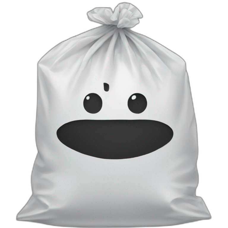 black plastic bag emoji