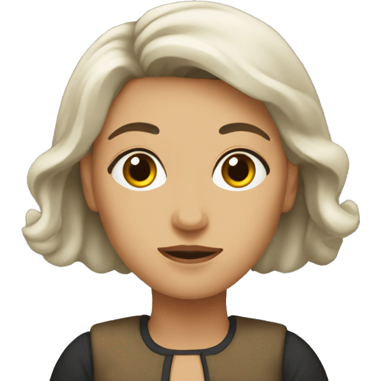 Culpe de mujer emoji