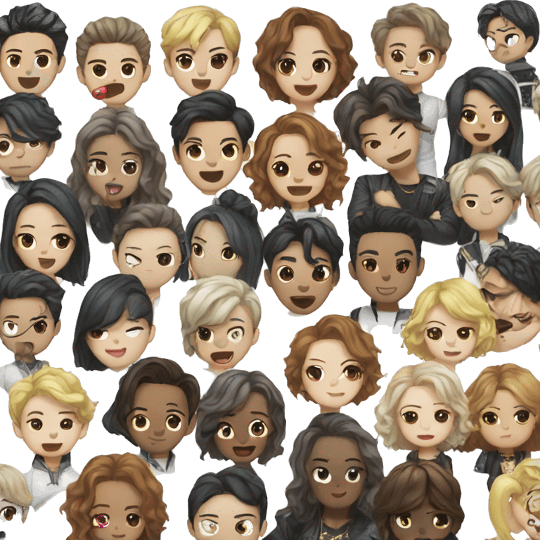 Kpop idol emoji