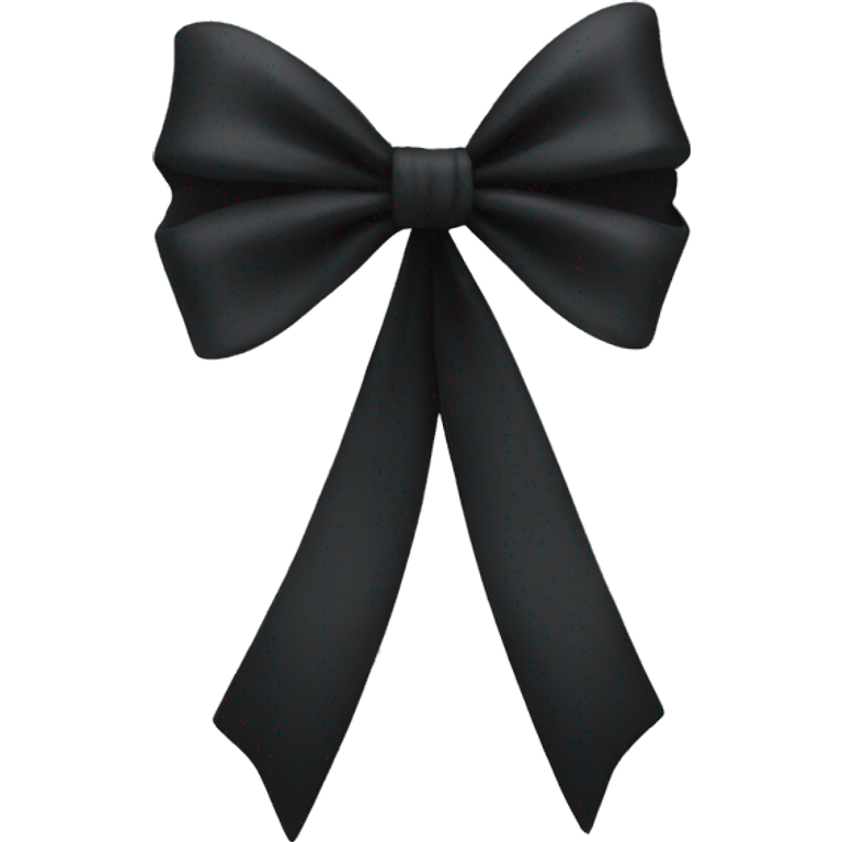 black bow emoji