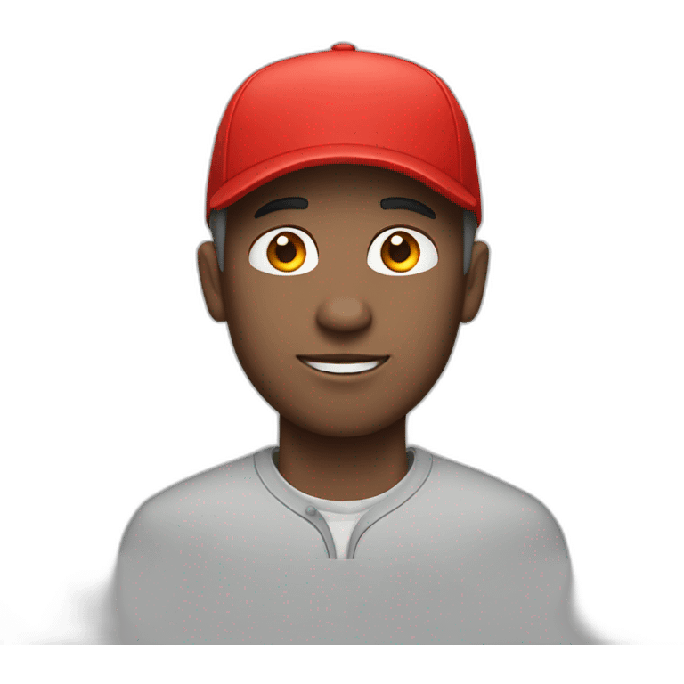 gray skin dude with red cap emoji