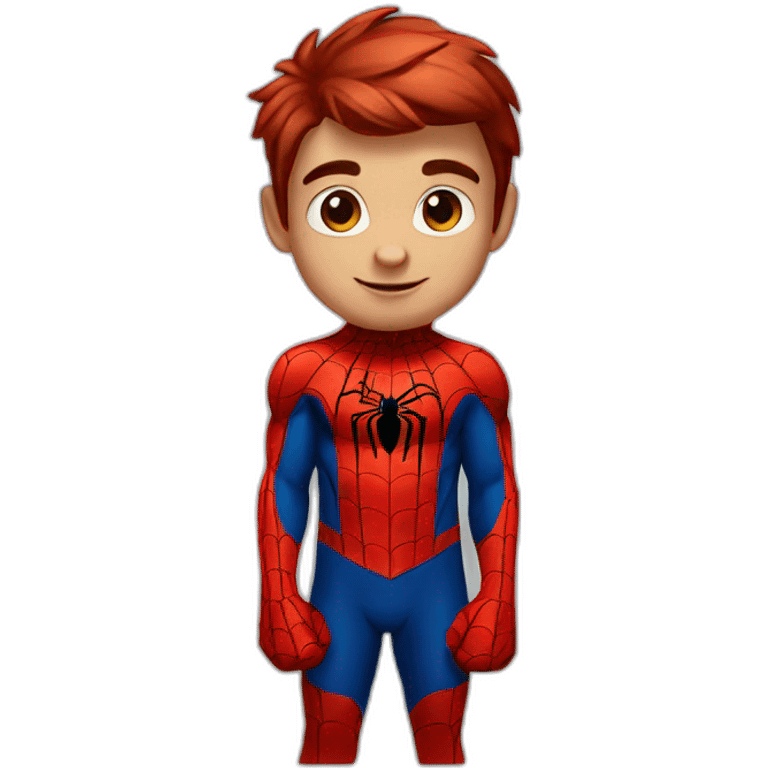 Cute-spiderman emoji