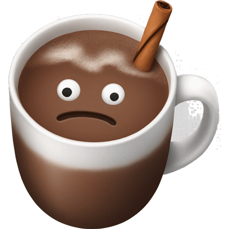 Hot chocolate emoji