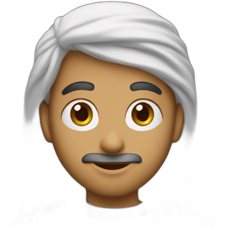 Un arabe emoji