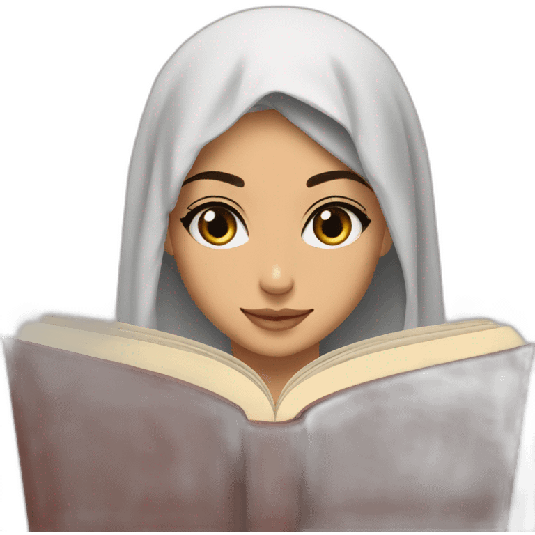 arab-girl-reading-jojo-manga emoji