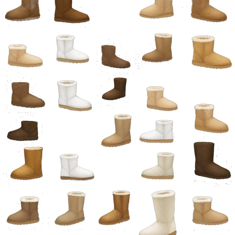 Ugg boots emoji