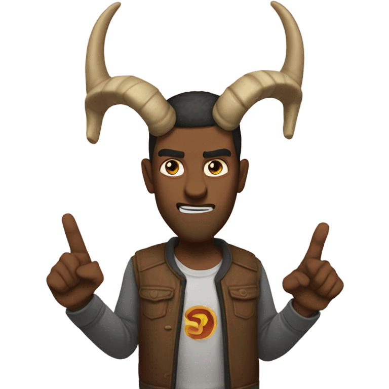 Horns down emoji