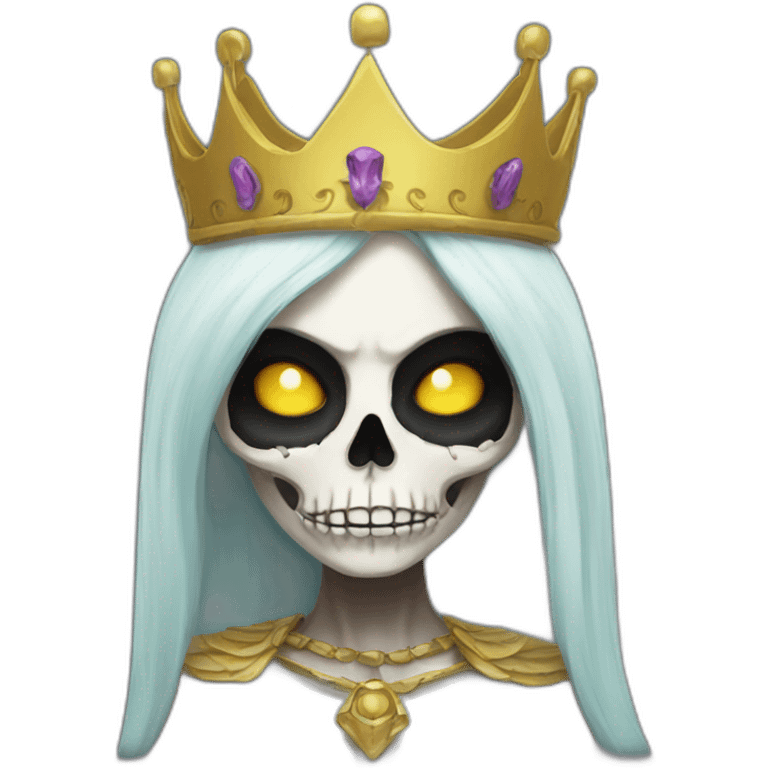 skull queen emoji