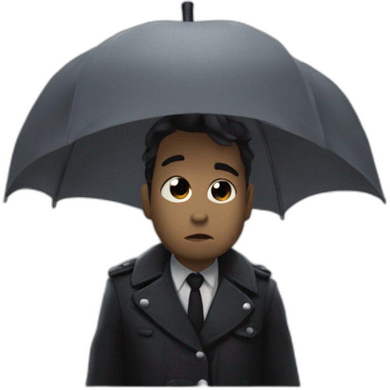 Cinco Hargreeves  the umbrella academy  emoji